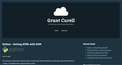 Desktop Screenshot of grantcurell.com