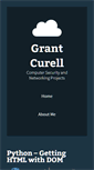 Mobile Screenshot of grantcurell.com